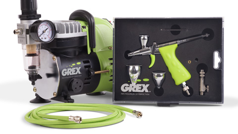 Grex Airbrush Quick Connect - Coupler and Plug Set, AD03